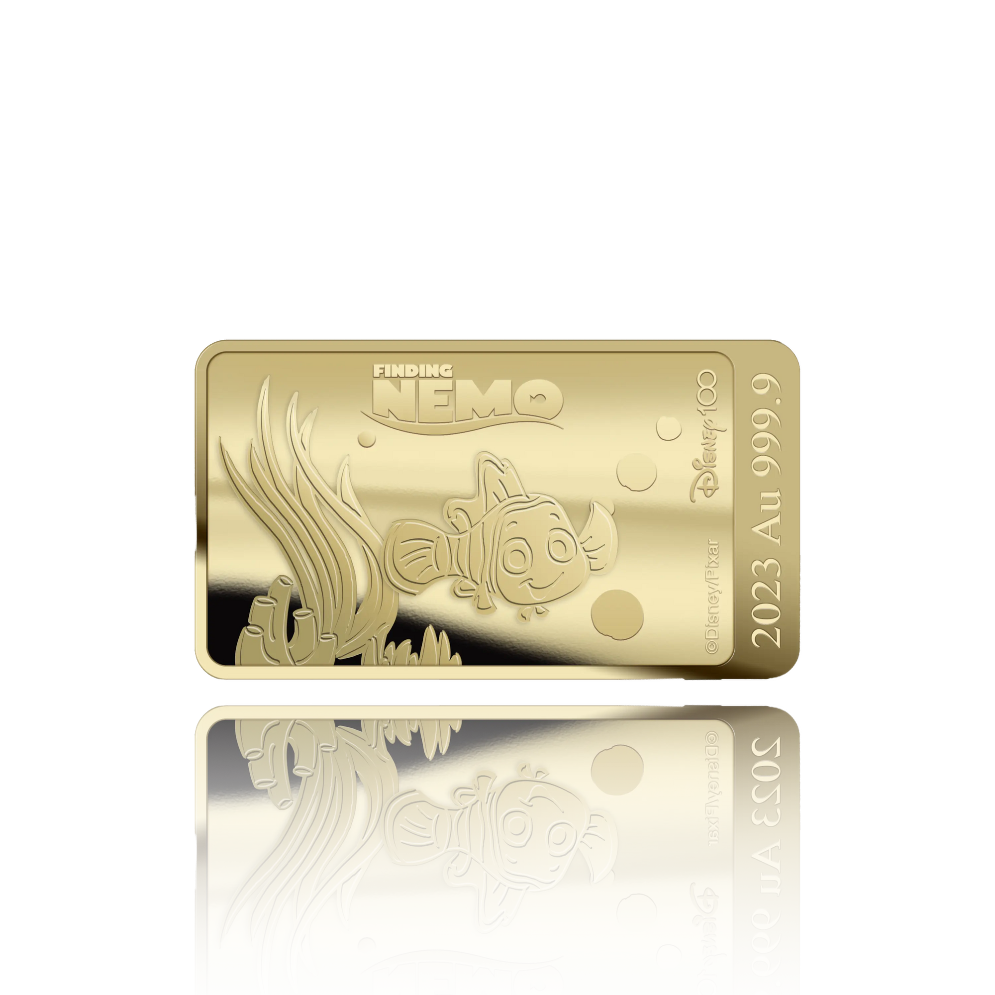 Lingot d'or Le Monde de Nemo – Disney 100 ans (1/100 oz)